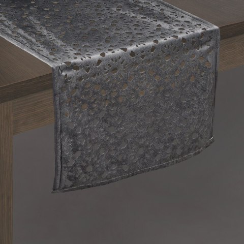 Tischdecke PILAR stahl 33x180