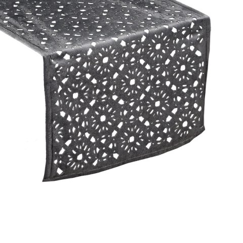 Tischdecke PILAR stahl 33x180