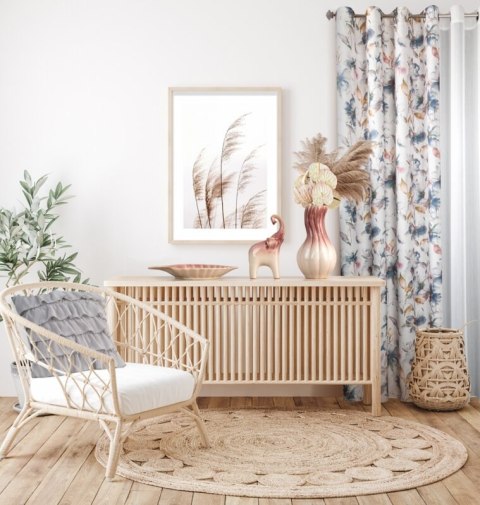 Kissenbezug DAISY stahl 45x45