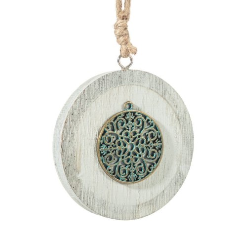 Weihnachten Dekoration KELLY 01 9 weiß blau