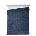 Wohndecke Kuscheldecke Decke MICROFASER Sofadecke Tagesdecke CINDY6 150x200 cm dunkelblau