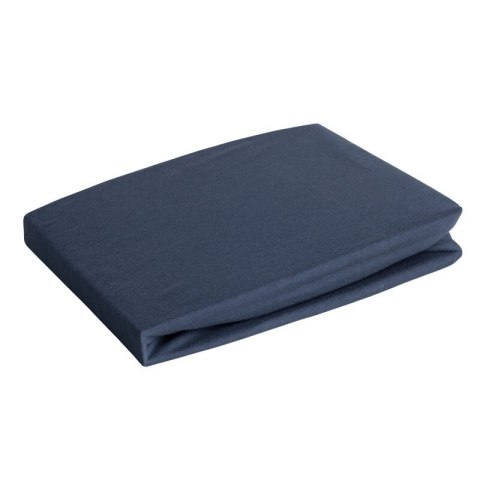 Jersey Betttuch marine 120X200 25CM 125