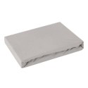 Jersey Betttuch silber 140x200 30CM 125