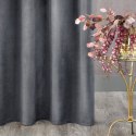 Samtvorhang Velours Vorhänge zum Wohnzimmer Prachtvoll Elegant graphit 135x300 cm Kräuselband