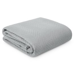 Tagesdecke Lein Optik 3 silber 220x240 silber