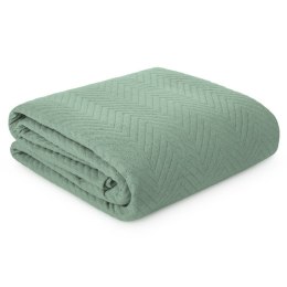 Tagesdecke Lein Optik 3 grün 200x220 grün