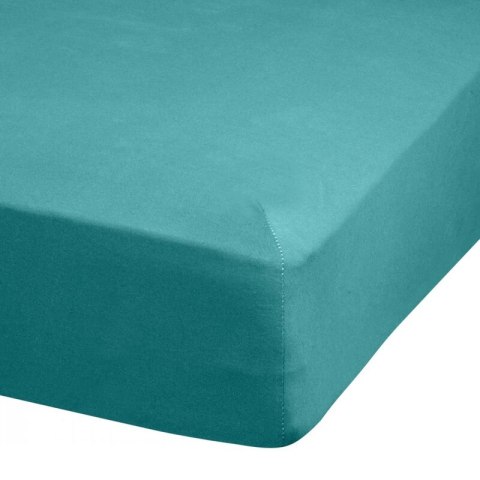 Betttuch ADELA Gummizug türkis 220x200 30 140