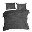 Bettwäsche FLANO 2 stahl 220x200 70x80 x2