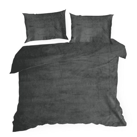 Bettwäsche FLANO 2 stahl 220x200 70x80 x2