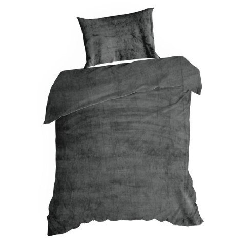 Bettwäsche FLANO 2 stahl 220x200 70x80 x2