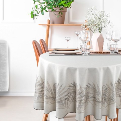 Tischdecke INES 11 beige 150 RD