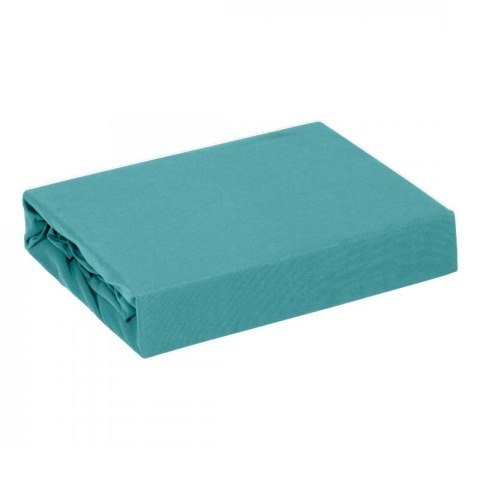 Bettlaken ADELA mit Gummizug türkis 90X200 25 140