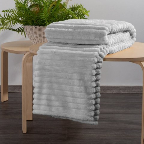 Decke SOFT 200x220 silber