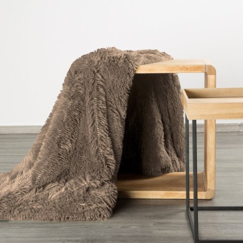 Flauschige Decke Tifany 1 150x200 dunkelbeige