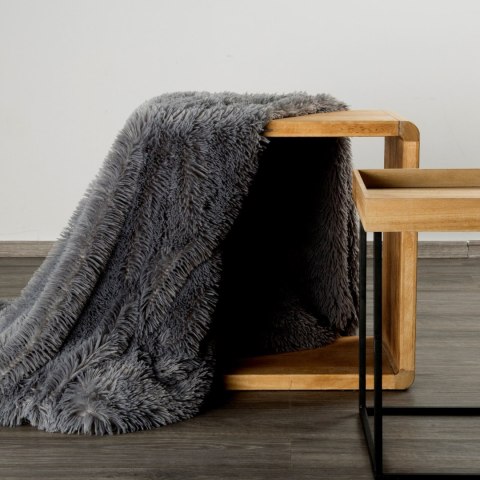 Flauschige Decke Tifany 1 150x200 dunkelgrau