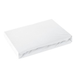 Jersey Betttuch weiß 180x200 30 Baumwolle Gewicht: 125 G/M2