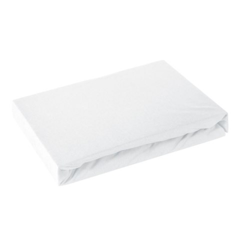 Jersey Betttuch weiß 180x200 30 Baumwolle Gewicht: 125 G/M2