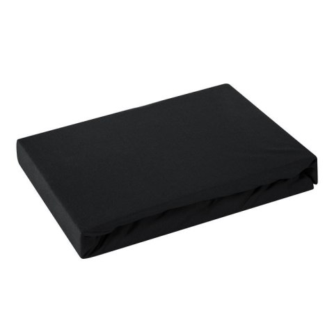 Jersey Betttuch schwarz 90x200 25 Baumwolle Gewicht: 125 G/M2