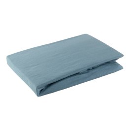 Jersey Betttuch blau 160x200 30 Baumwolle Gewicht: 125 G/M2