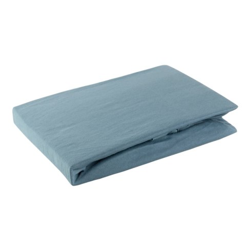 Jersey Betttuch blau 160x200 30 Baumwolle Gewicht: 125 G/M2