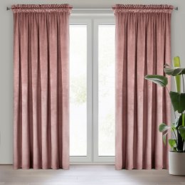 Samtvorhang ROSA dunkelrosa 135x300 Kräuselband