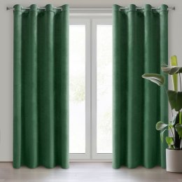 Samtvorhang ROSA grün 140x250 Ösen