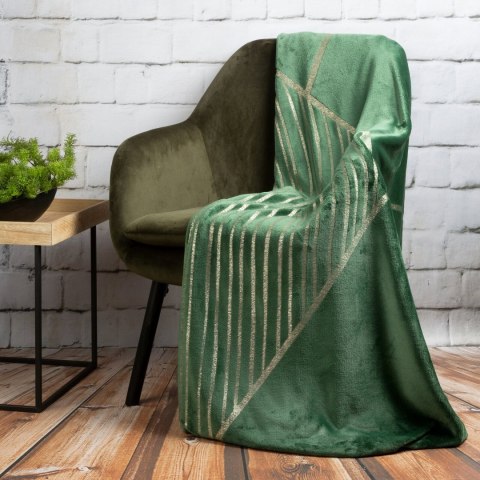 Decke Mikorfaser GINKO3 150x200 dunkelgrün