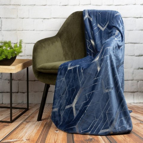 Decke Mikorfaser GINKO4 150x200 blau