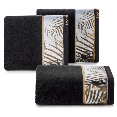 Handtuch EVA 17 50x90 500 schwarz