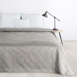 Glamouröse glänzende Tagesdecke 220X240 silber