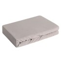 Betttuch JERSEY3 silber 180x200 30 140