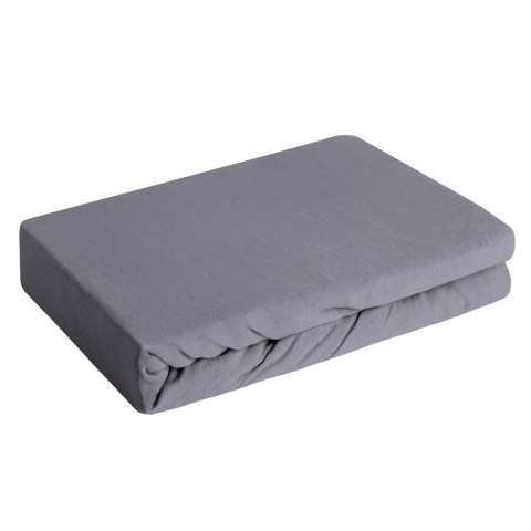 Betttuch JERSEY3 stahl 140x200 30 140