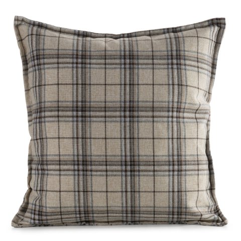 Kissenbezug Garten Wassefest Outdoor 24B 45X45 creme beige Kariert