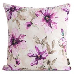 Kissenbezug Garten Wassefest Outdoor 29A 45X45 creme rosa