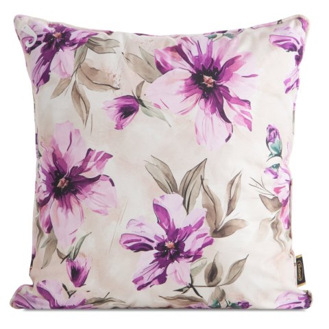 Kissenbezug Garten Wassefest Outdoor 29A 45X45 creme rosa