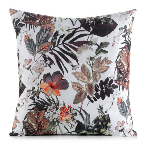 Kissenbezug Garten Wassefest Outdoor 38A 45X45 weiß rot