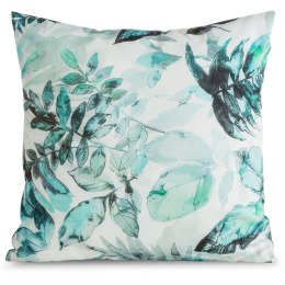 Kissenbezug Garten Wassefest Outdoor 2 weiß grün 45x45