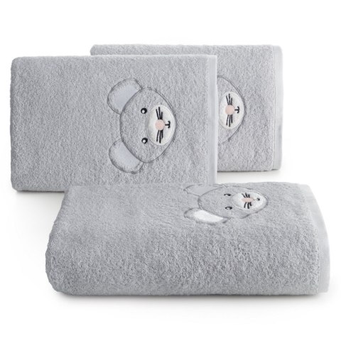 Handtuch Kinder BABY71 silber 100x100 KAPTUR 350