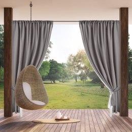 Outdoor Vorhang stahl 155x200 Tunnelzug