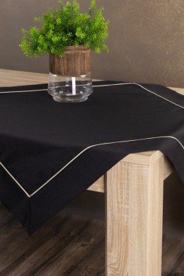 Tischdecke MADELE schwarz 85x85