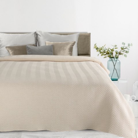 Tagesdecke Lein-Optik 3 cremig 170x210