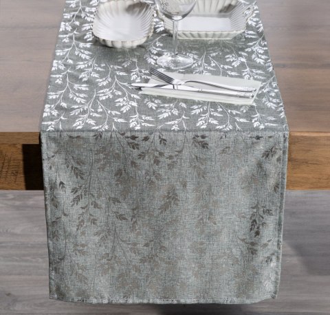 Tischdecke SIMONA silber 40x140