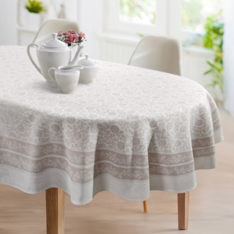 Tischdecke SUMMER10 beige 140x220 OV