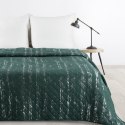 Tagesdecke BLINK 1 200x220 dunkelgrün silber