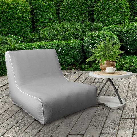 Sessel Garten Wassefest Outdoor weiß C 70x90x70