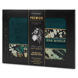 Set Handtuch EVA15 3 dunkelTUR 500