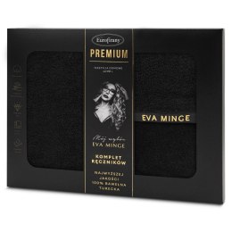 Set Handtuch VENUS 3 schwarz 550