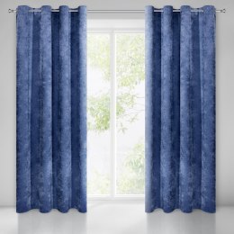 Vorhang ANISA dunkelblau 140x250 Ösen