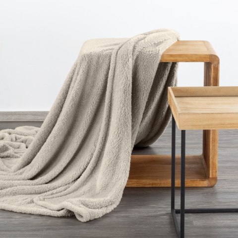 Wohndecke LORI: dick, weich & gesteppt, ideal für Sofa & Bett beige 70x160 beige