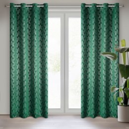 Vorhang POLI ZI silber 140x250 Ösen